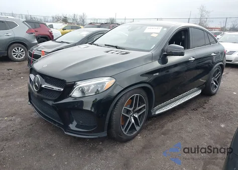 2019 Mercedes-Benz Amg Gle 43 Coupe 4Matic из США, поврежденный, VIN 4JGED6EB1KA154121